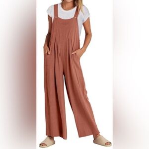 Elegant Terracotta Jumpsuit
